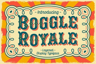Boggle Royale Font Font Download
