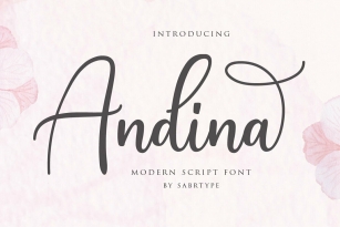 Andina Font Font Download