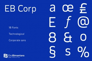 EB Corp Font Font Download