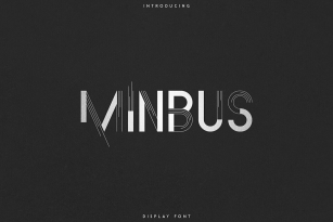 Minbus Font Font Download