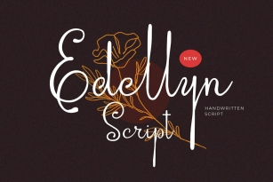 Edellyn Script Font Font Download