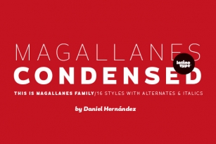 Magallanes Condensed Font Font Download