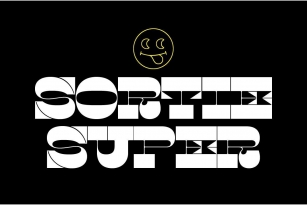 Sortie Super Font Font Download