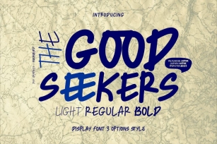 The Good Seekers - Handwritten Font Font Download