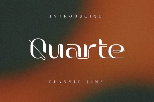 Quarte Classic Line Font Download