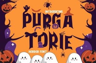Purgatorie - Halloween Font Font Download