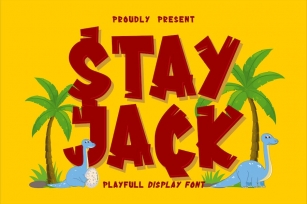 Stay Jack - Playful Display Font Font Download