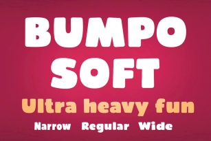 Bumpo Soft Font Font Download