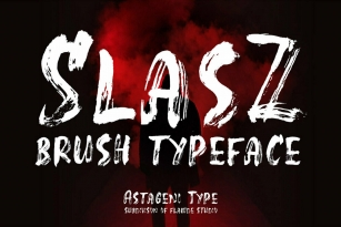 Slasz Brush Font Font Download