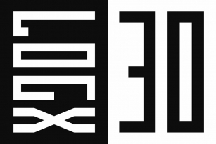 LOGX-30 Font Font Download