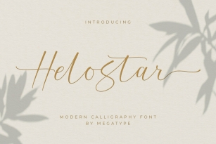 Helostar Script Font Font Download
