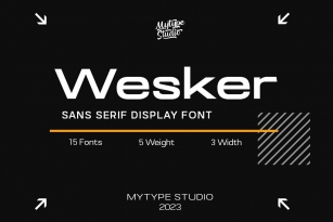 Wesker Font Font Download
