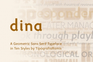 Dina Font Font Download