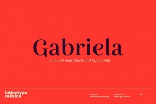 Gabriela Font Font Download