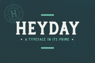 Heyday Font Font Download