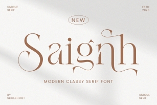 Saignh Font Font Download