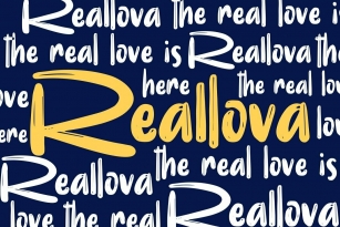 Reallova Font Font Download