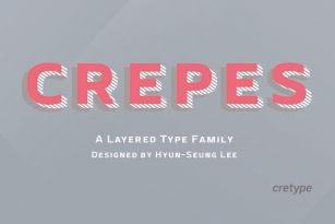 CREPES Font Font Download