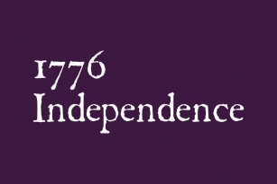 1776 Independence Font Font Download