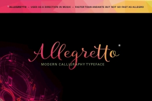 Allegretto Font Font Download