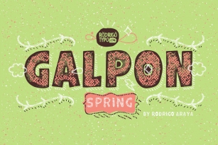 Galpon Spring Font Font Download
