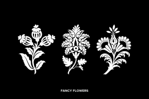 Fancy Flowers Font Font Download