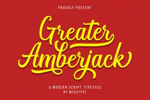 Greater Amberjack Font Font Download