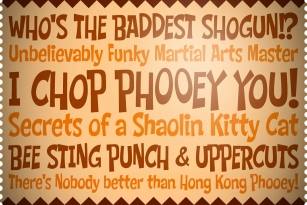 Chop Phooey Font Font Download