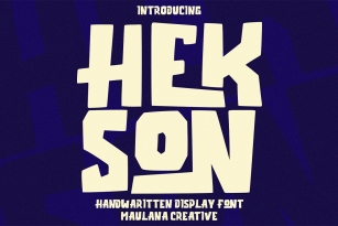 Hekson Font Font Download