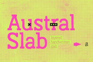 Austral Slab Font Font Download