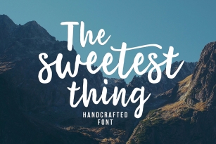 The Sweetest Thing Font Font Download