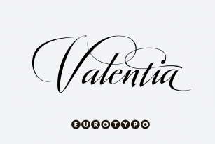 Valentia Font Font Download