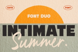 Intimate Summer Font Font Download