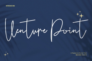 Venture Point Font Font Download