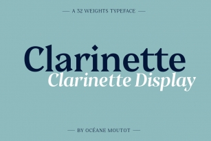 Clarinette Font Font Download