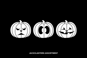 Jackolantern Assortment Font Font Download