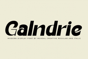 Galndrie Font Font Download