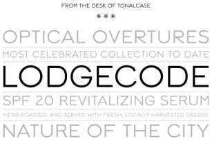 Lodgecode Font Font Download