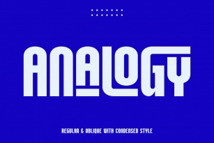 Analogy Font Font Download