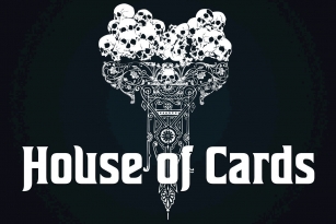 House of Cards Font Font Download