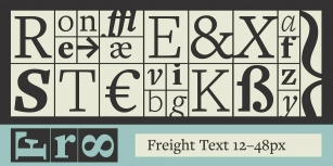 Freight Text Font Font Download