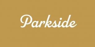 Parkside Font Font Download