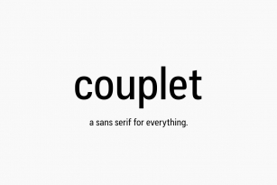 Couplet CF Font Font Download