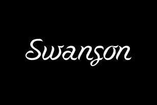 Swanson Font Font Download