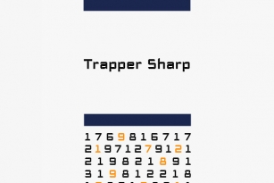 Trapper Sharp Family Font Font Download