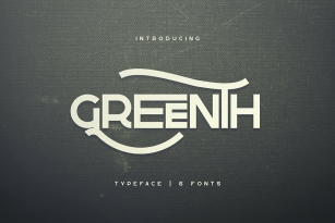 Greenth Font Font Download