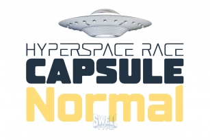 Hyperspace Race Capsule Normal Font Font Download