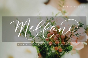 Mellani Font Font Download