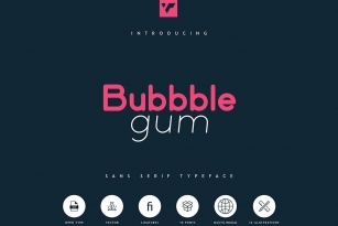 Bubbble Gum Font Font Download