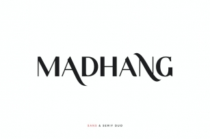 Madhang Font Duo Font Download